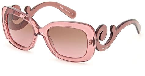 pink prada glasses|Prada clear pink eyeglasses.